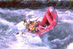 Whitewater rafting